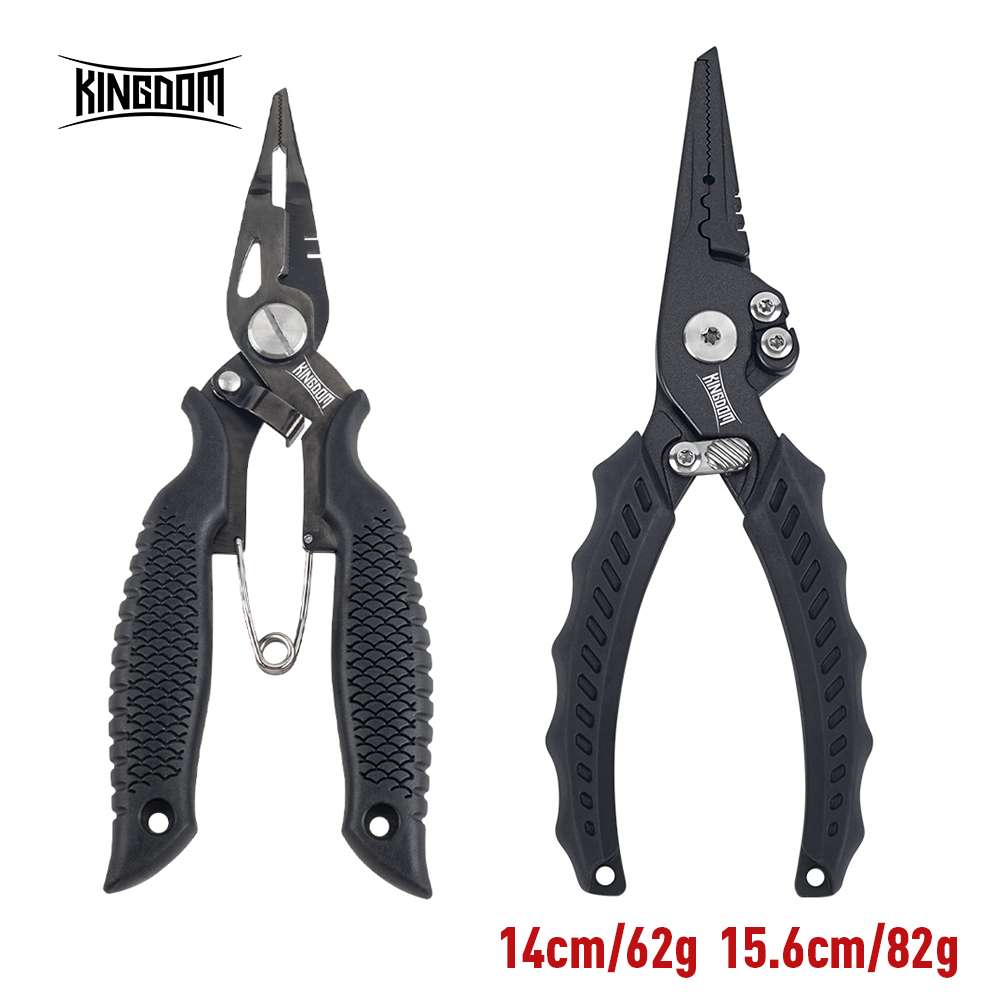 Fishing Hook Stainless Steel - 왕국 낚시 펜치 다기능 분할 링