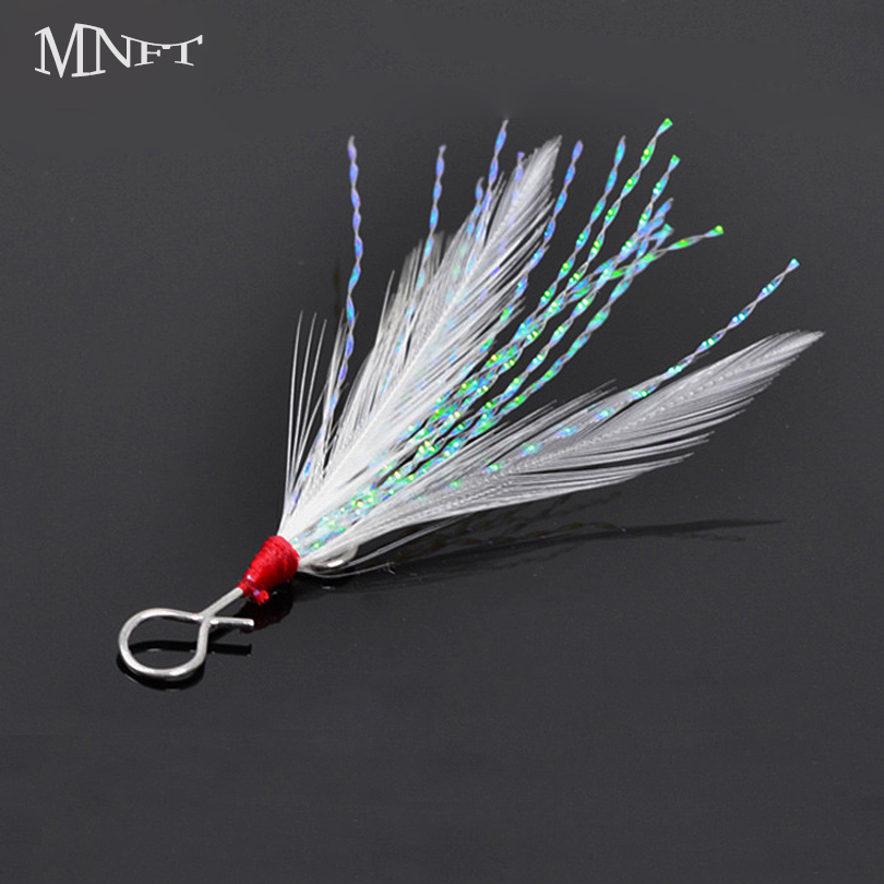 Fishing Hook Treble - MNFT 10 Pcs 49mm 깃털 루어