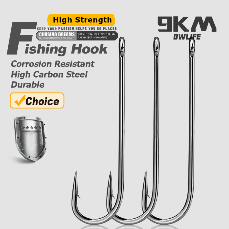 Fishing Hook Barbless - 9KM 아버딘 훅스 롱 섕크 낚시