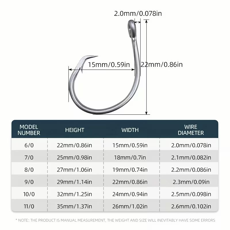30개/박스 낚시 바늘 스테인리스 스틸 와이드 갭 서클 - Fishing Hook Assortment 리뷰 및 가격