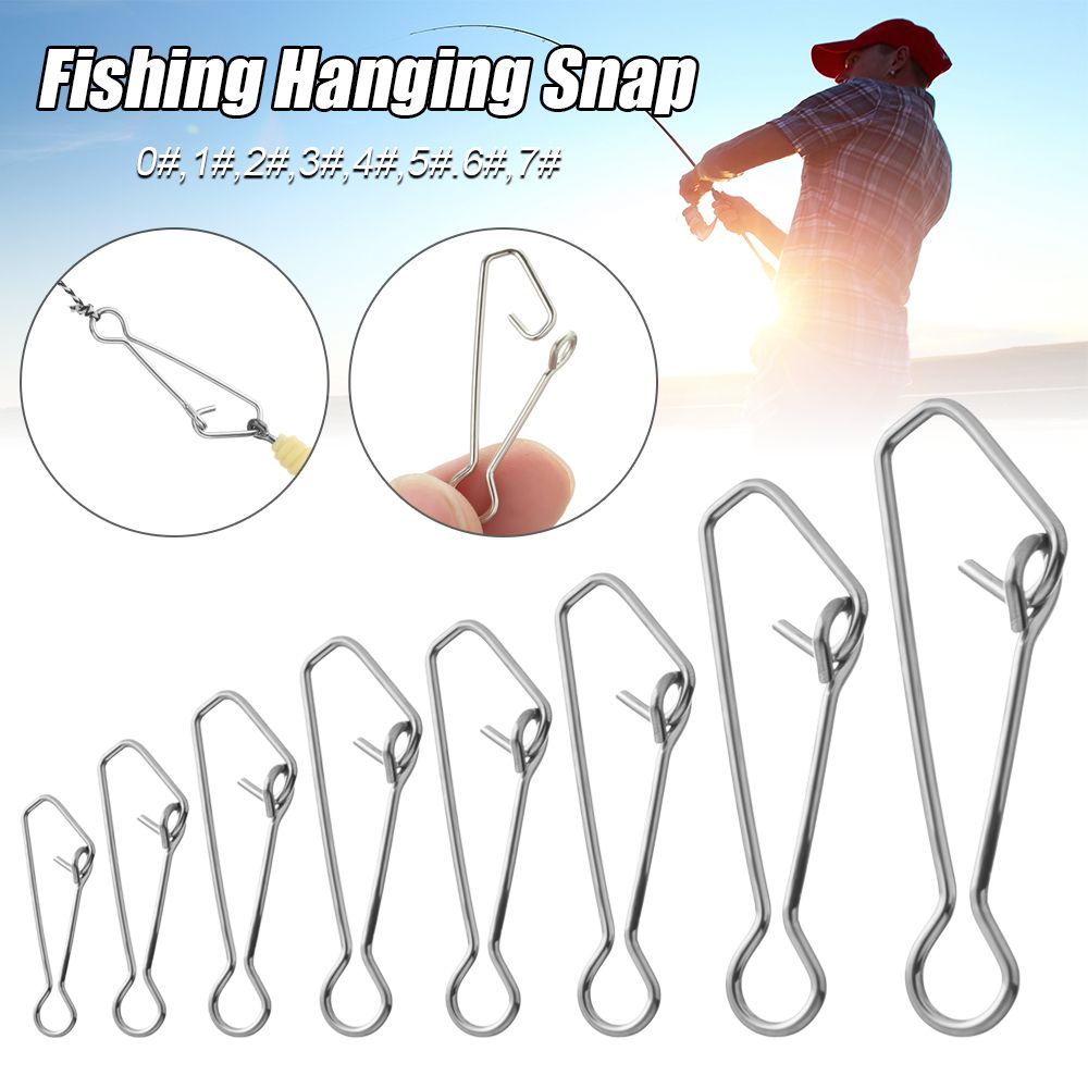 빠른 클립 잠금 낚시 후크 라인 커넥터, 스테인레스 스 - Fishing Hook Stainless Steel 리뷰 및 가격