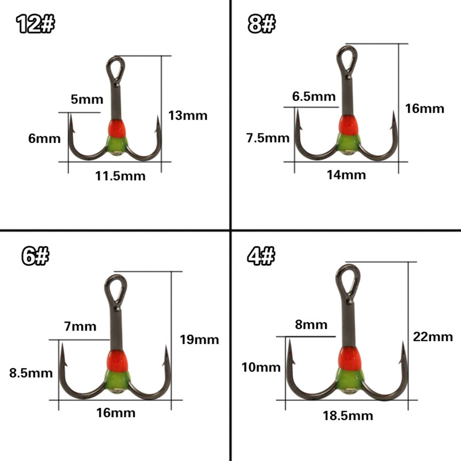 얼음 낚시 레인보우 후크 5 pcs40 pcs, 고 탄 - Fishing Hook Assortment 리뷰 및 가격