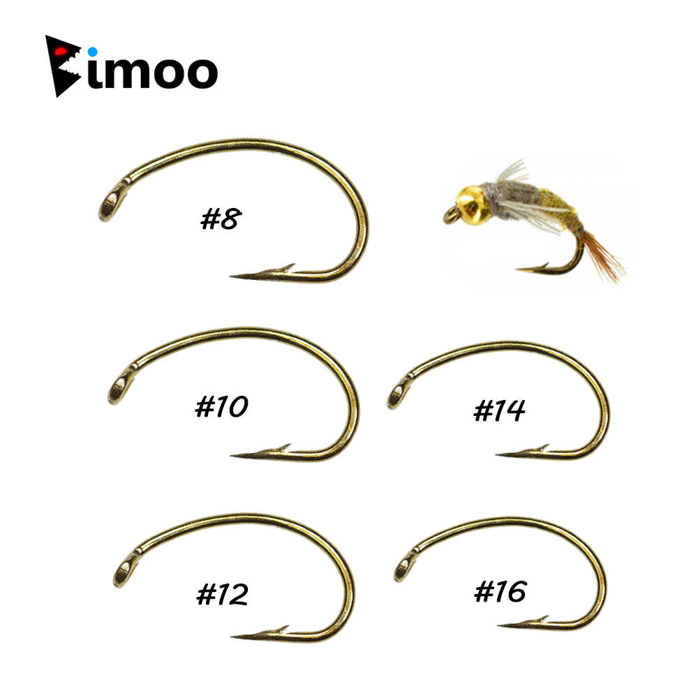비무 50개입 100개입 청동 바늘모양 곡선형 님프 플 - Fishing Hook Barbless 리뷰 및 가격
