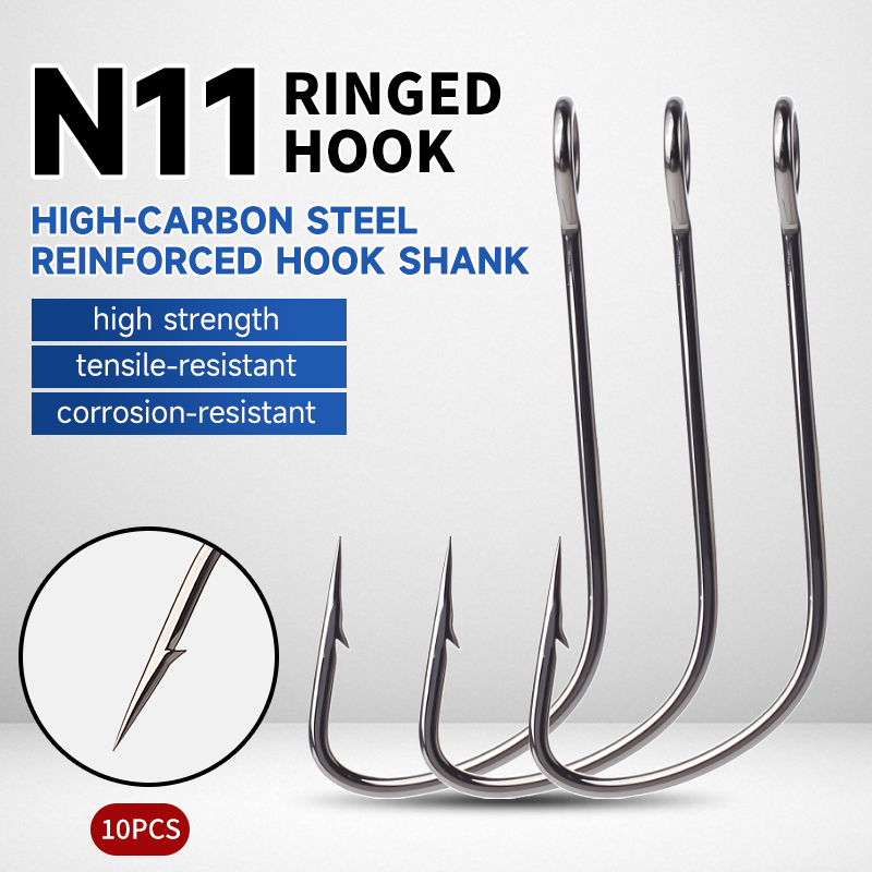 슈퍼컨티넨트 2 # -12 #   10개입 바브 훅 낚 - Fishing Hook Assortment 리뷰 및 가격