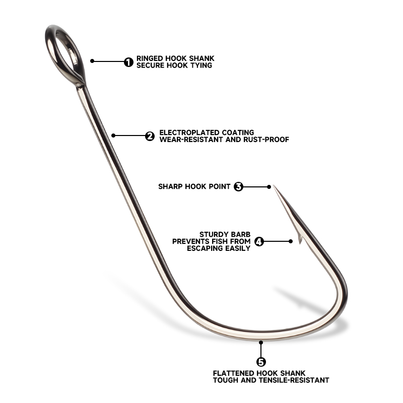 슈퍼컨티넨트 2 # -12 #   10개입 바브 훅 낚 - Fishing Hook Assortment 리뷰 및 가격